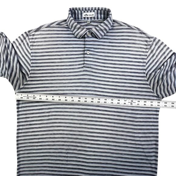 Peter Millar Crown Sport Polo Shirt Medium Performance Natural Touch Lightweight - Picture 11 of 12